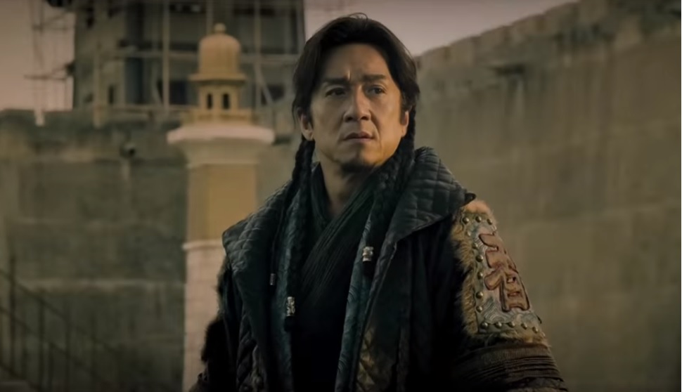 Jackie Chan in 2015's "Dragon Blade." Lionsgate/YouTube screencap