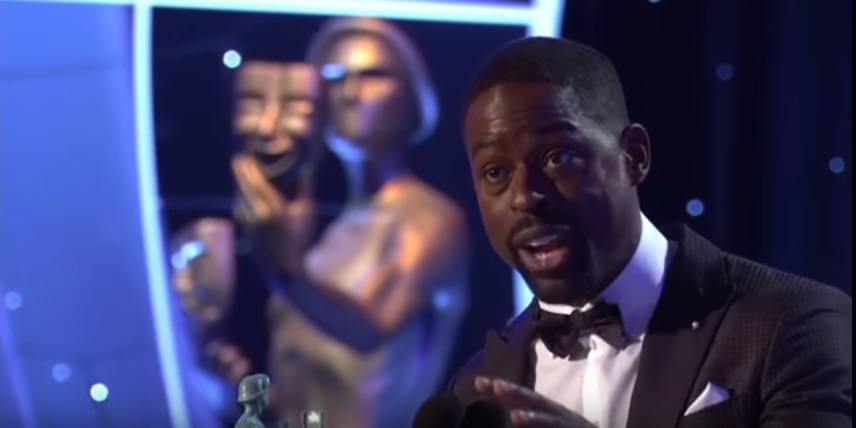 Sterling K. Brown at the Screen Actors Guild Awards
