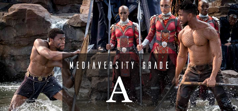 Mediaversity grade for Black Panther: A