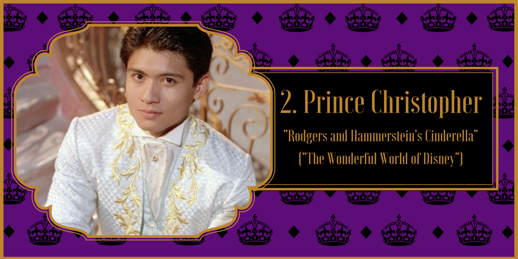 Prince Christopher, "Rodgers and Hammerstein's Cinderella" from "The Wonderful World of Disney"