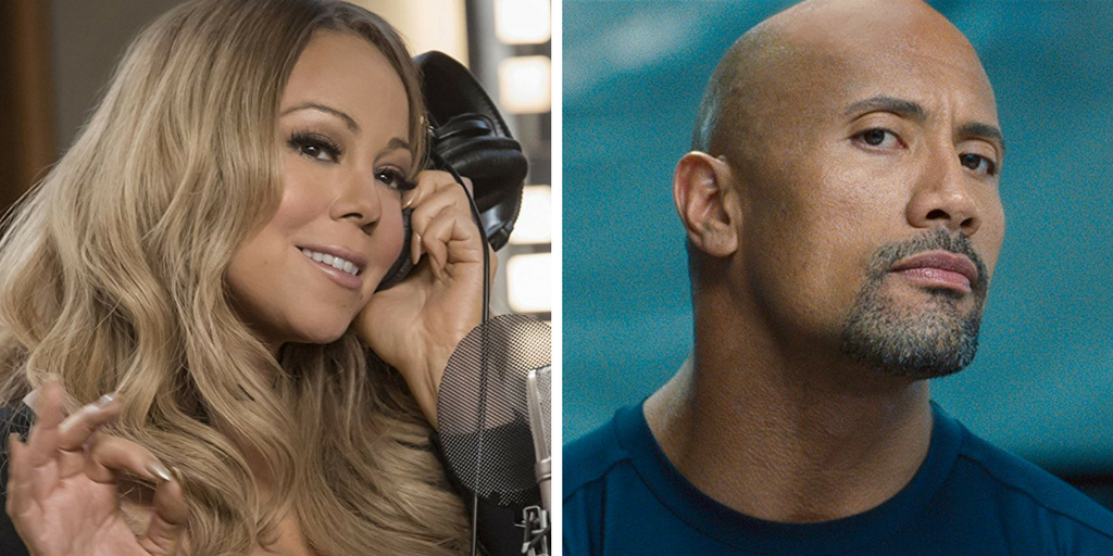 Mariah Carey in Empire, Dwayne Johnson in Furious 6