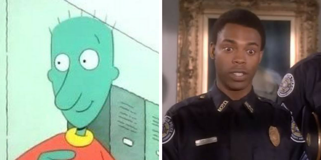 Side-by-side of Skeeter and Michael Winslow