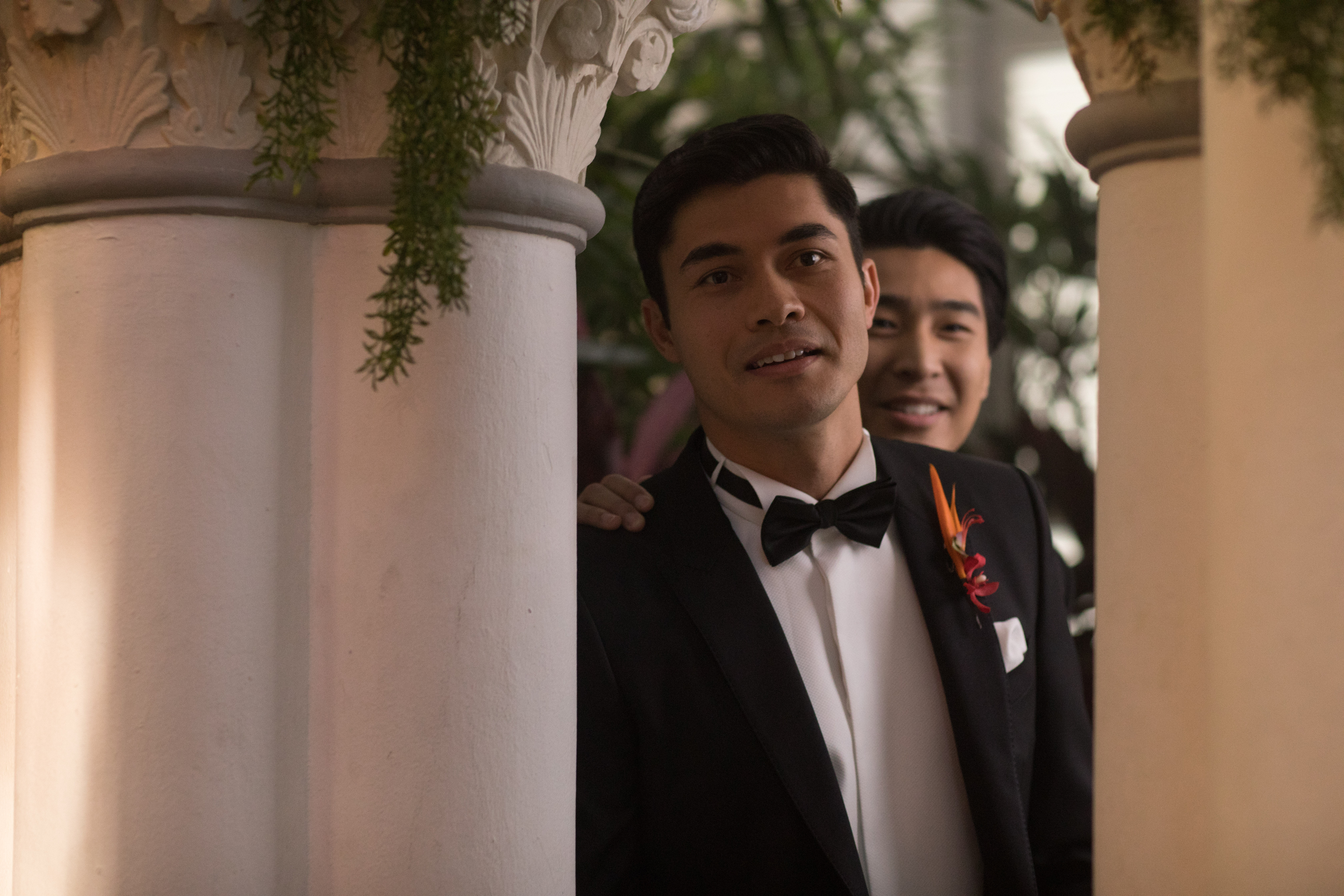 Photo Credit: Sanja Bucko Caption: (L-R) HENRY GOLDING as Nick and CHRIS PANG as Colin in Warner Bros. Pictures' and SK Global Entertainment's and Starlight Culture's contemporary romantic comedy "CRAZY RICH ASIANS," a Warner Bros. Pictures release.