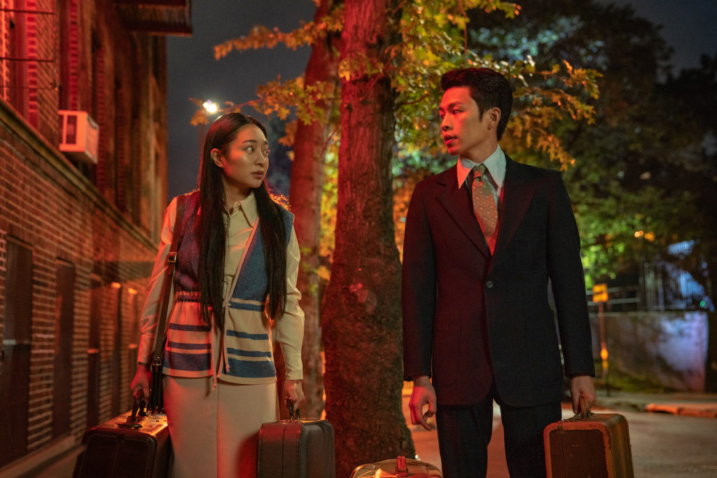 Kunjue Li and Hong-Chi Lee as Zhenzhen and Pin-Jui in Tigertail (Netflix)