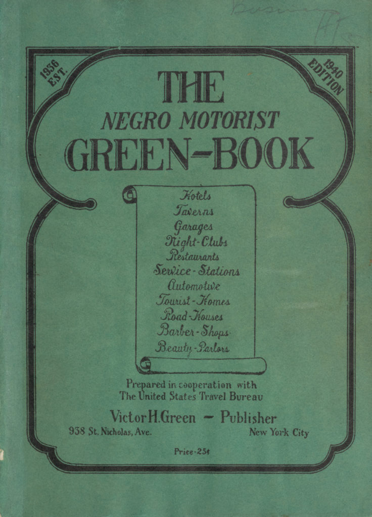 Cover of the book The Negro Motorist Green-Book (1940 edition). (Wikimedia Commons/Creative Commons)
