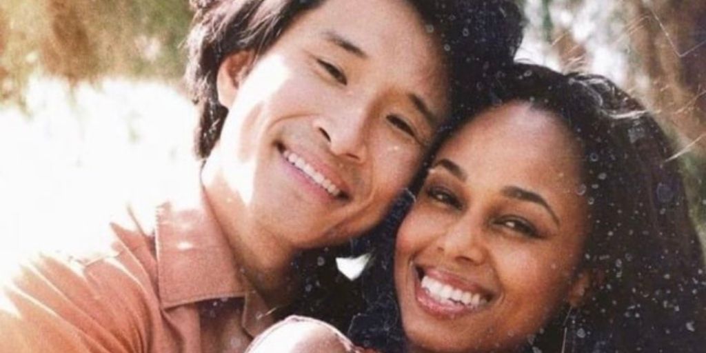 Kane Lieu and Jennifer C. Holmes as Hai and Laurel in 'This Is Us'
