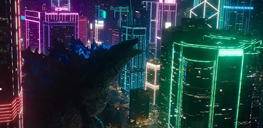 Godzilla about to destroy Hong Kong. (Legendary Pictures)