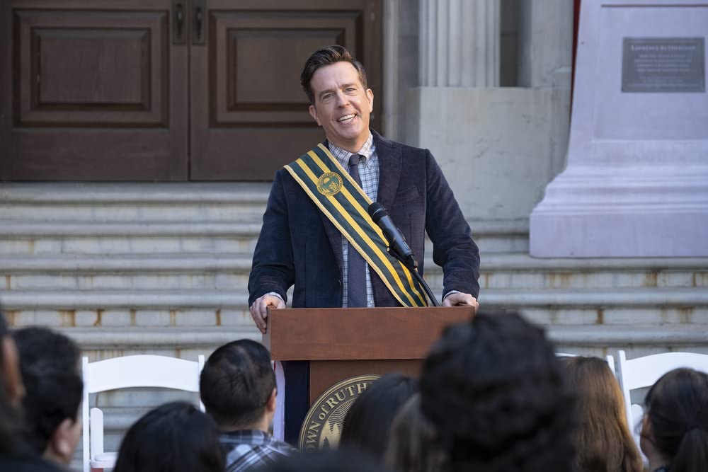 Ed Helms in Rutherford Falls