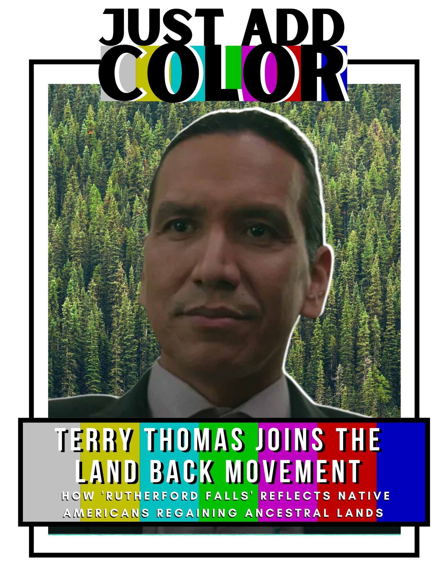 Terry Thomas joins the Land Back Movement