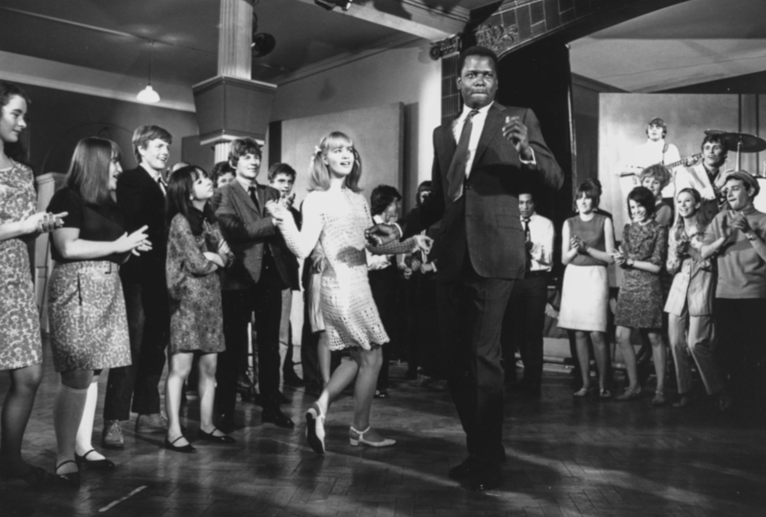 Sidney Poitier And Judy Geeson