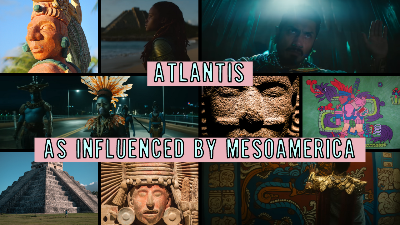 Atlantis is influenced by Mayan and Aztec cultures in Black Panther: Wakanda Forever