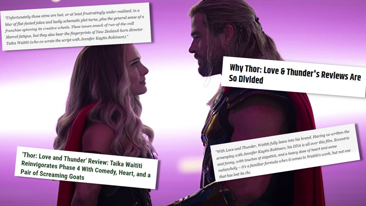 Thor: Love and Thunder has split the film critics. (Photo credit: Marvel Studios)