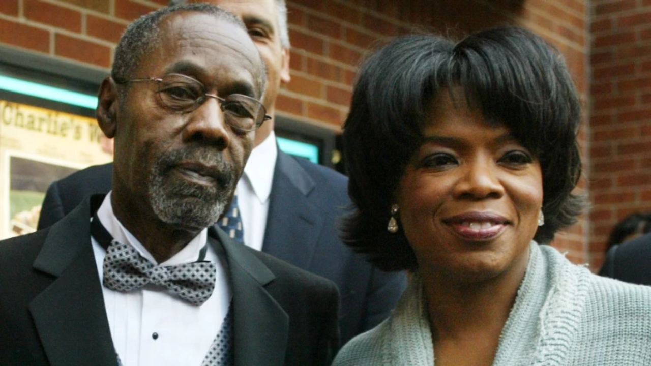 Vernon Winfrey with Oprah Winfrey. (Photo credit: Adriane Jaeckle / Getty Images)
