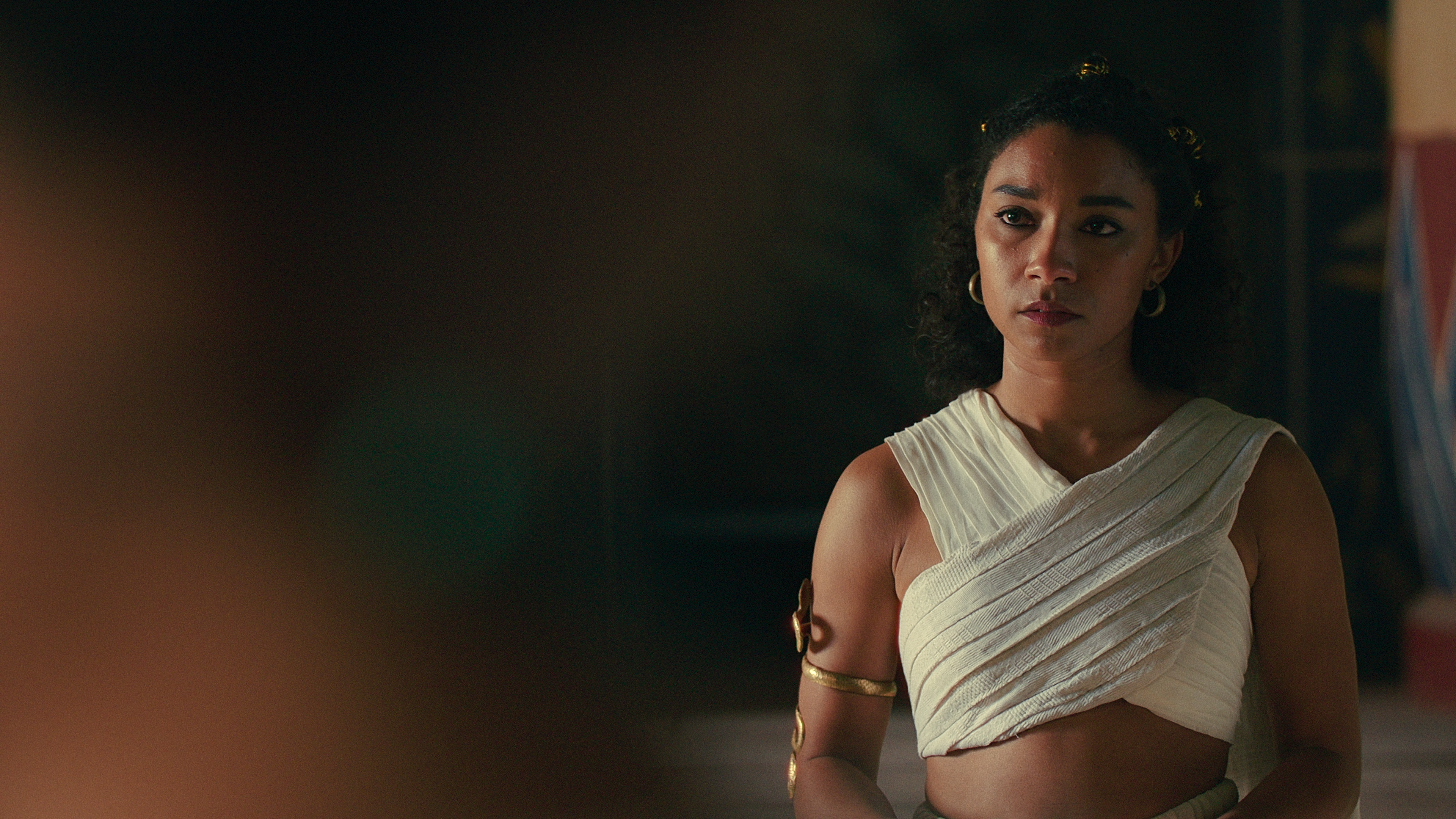 Adele James as Cleopatra in Queen Cleopatra (Photo credit: Netflix)
