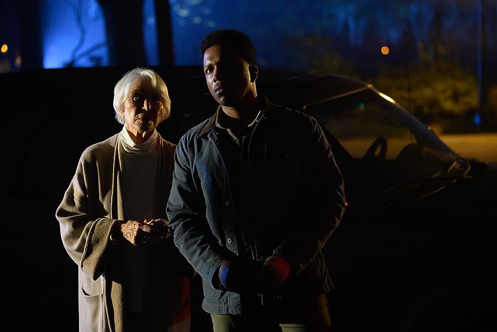 Ellen Burstyn and Leslie Odom Jr. in The Exorcist: Believer (Photo credit: Anne Marie Fox/Universal Pictures)